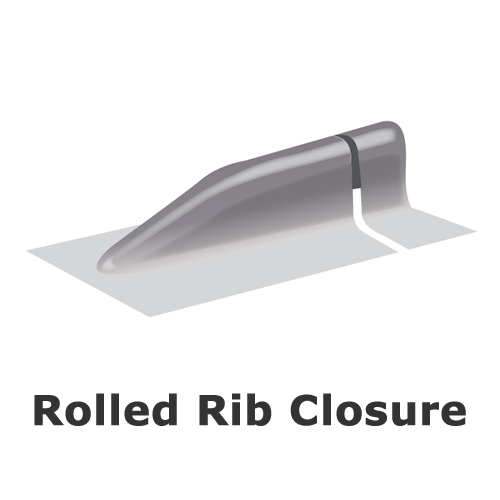 C6 ER35/40 Rolled Rib Closure